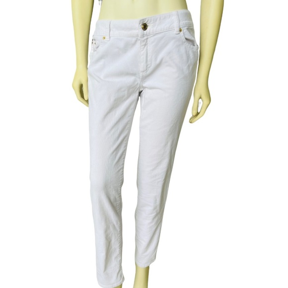 Black Label By Chico’s White Jeans Pants - Picture 3 of 7